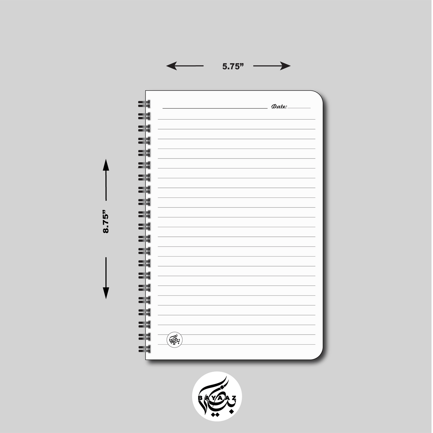 Stories that grow like Tress - A5 Lined Notebook