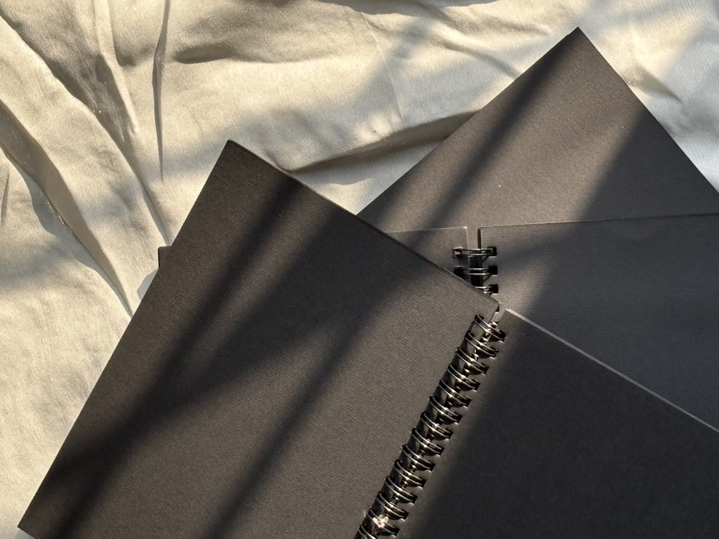 Summit Together -  Black Paper Notebook - A6 Size