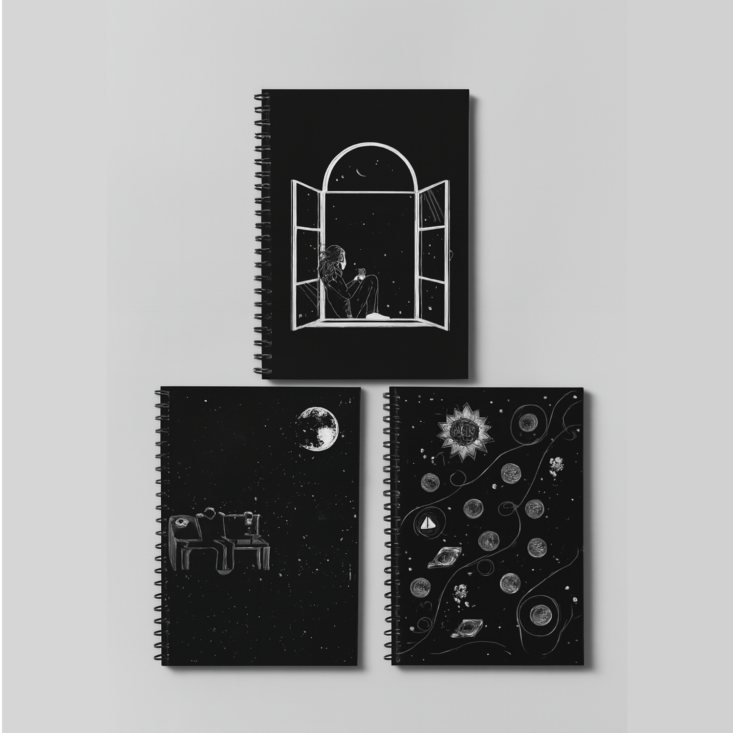 A5 Black Notebook