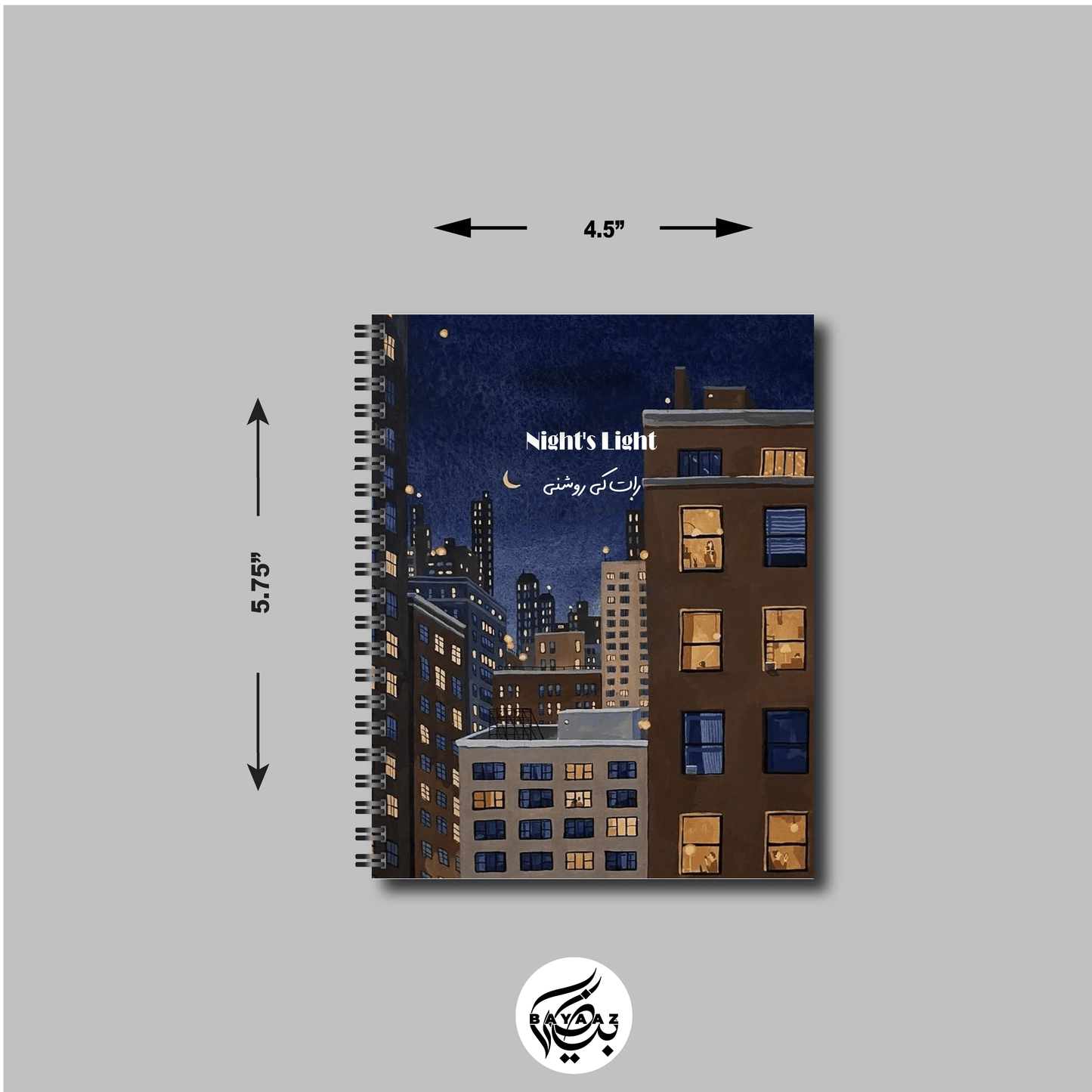 Night's Life - A6 Lined Notebook