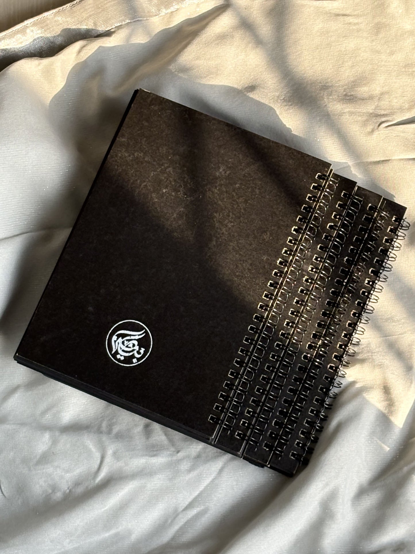 The Mountain's Mood -  Black Paper Notebook - A5 Size